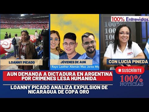 AUN demanda a dictadura en Argentina por crímenes lesa humanidad/ Nicaragua fuera de Copa Oro