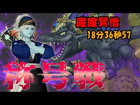 【バラシュナ４】魔魔賢僧 18分36秒57 魔法視点【ドラクエ10】【配信切り抜き】