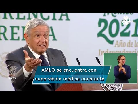 AMLO comenzó a sentir síntomas de Covid-19 el sábado