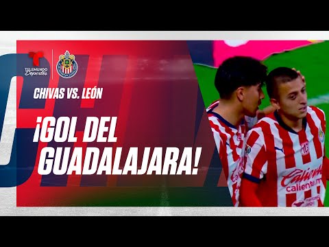 Goal Roberto Alvarado - Chivas vs León 1-0 | Telemundo Deportes