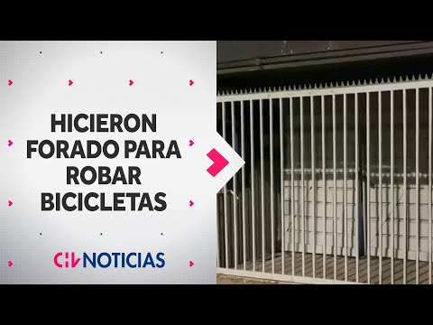 HICIERON FORADO en empresa y robaron CASI 100 BICICLETAS en Santiago: Detuvieron a 3 sospechosos