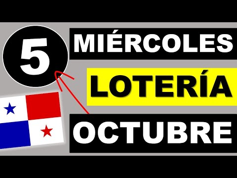 Resultados Sorteo Loteria Miercoles 5 Octubre 2022 Loteria Nacional d Panama Miercolito Que Jugo Hoy