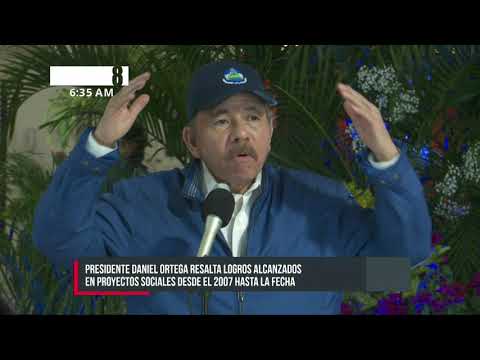 Daniel Ortega: Este pueblo es el que decide, el que manda, el que gobierna en este país -Nicaragua