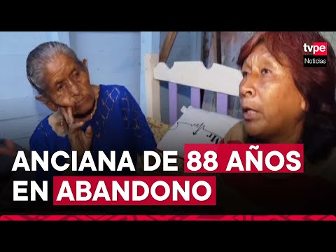 Callao: adulta mayor de 88 años fue abandonada por familiares