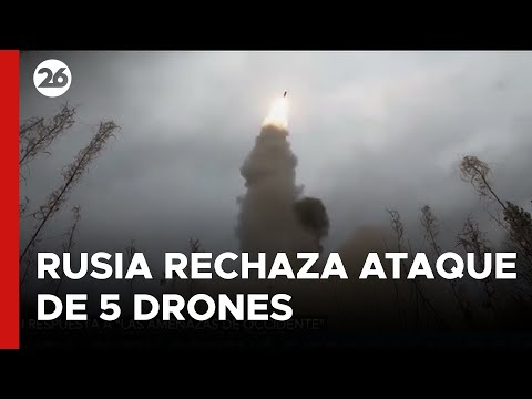 Rusia rechaza ataque de cinco drones acuáticos ucranianos contra Crimea