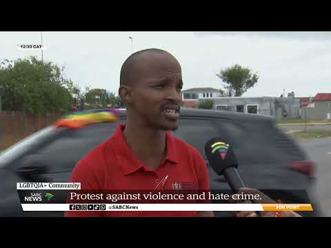 GBV | Activists in Nelson Mandela Bay protest increase in hate crimes targeting LGBTQIA+ community