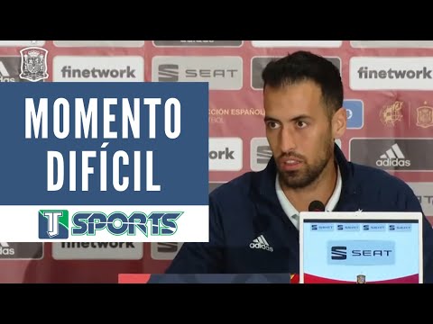 ADMITE Sergio Busquets que NO ES EL MEJOR momento dentro del club FC Barcelona