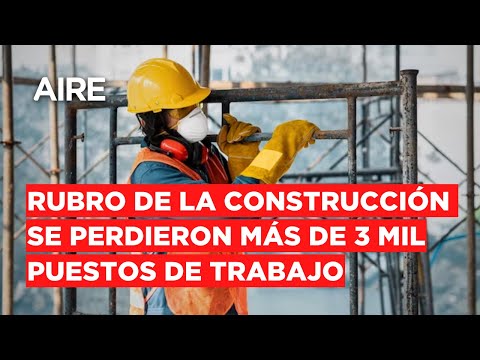 Santa Fe: desciende el número de trabajadores de la construcción