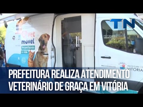 Prefeitura realiza atendimento veterinário de graça em Vitória