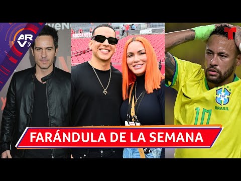 Farándula de la Semana: Mauricio Ochmann se separa, rumor de Daddy Yankee y esposa, Neymar acusado