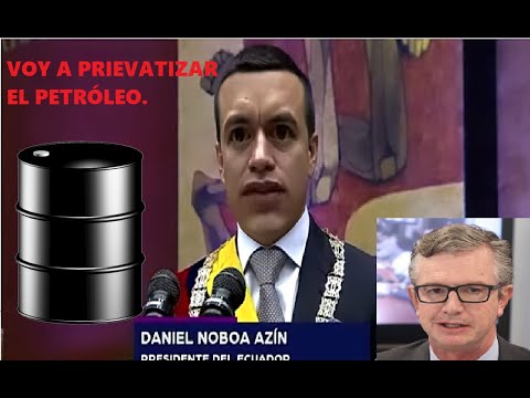 Daniel Noboa junto a Juan Vega quieren Privatizar el petróleo del país