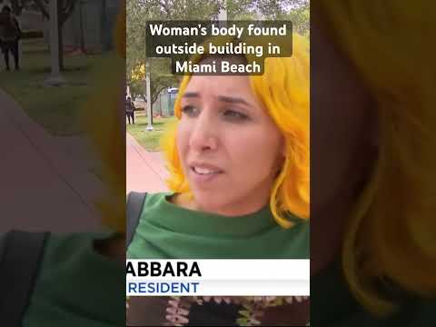 Woman’s body found outside building in Miami Beach, police investigating #crime #miamibeach