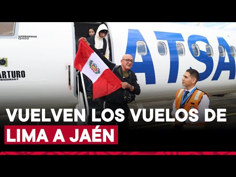 ¡Atención, viajeros! Reinician vuelos comerciales de Lima hacia Jaén y viceversa, anuncia MTC