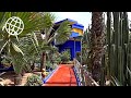Jardin Majorelle, Marrakech, Morroco in 4K (Ultra HD)