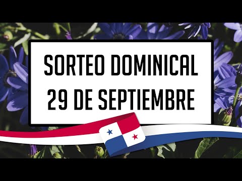 Resultados Lotería de Panamá Domingo 29 de Septiembre de 2024 - Lotería nacional de Panamá de hoy