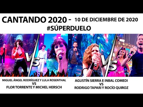Cantando 2020 - Programa 10/12/20 - Inició el ritmo #SúperDuelo