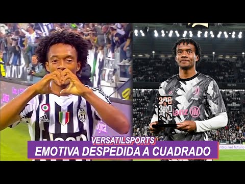 PARA LLORAR!!! ASI FUE EL MENSAJE de DESPEDIDA de JUVENTUS a CUADRADO