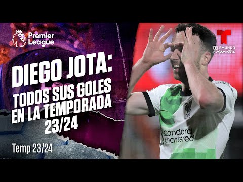 7 goles de Diogo Jota en lo que va de la temporada | Premier League | Telemundo Deportes