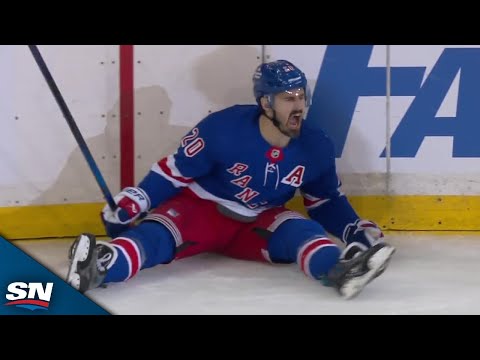 Rangers Chris Kreider Slips Backhand Past Charlie Lindgren On Breakaway