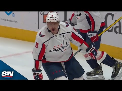 Alex Ovechkin Snipes One Short-Side For 30th Of Season vs. Red Wings