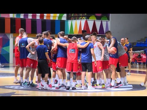 La Selección Española prepara la fase final de cara al Eurobasket 2022