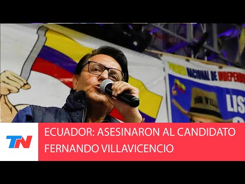 ECUADOR I Asesinaron al candidato a presidente Fernando Villavicencio a días de las elecciones