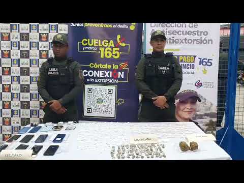 Tras requisa la Policía incautó drogas y móviles en pabellones de la cárcel La Vega en Sincelejo