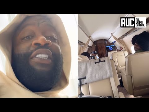 Rick Ross Treats His Team To Wingstop After Altercation In Canada