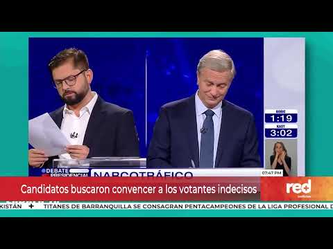 Red+ | José Antonio Kast y Gabriel Boric enfrentaron último debate presidencial