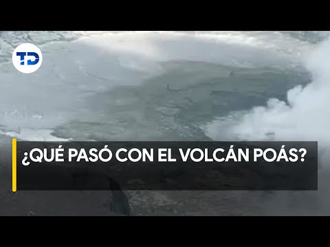 Volcán Poás mantiene en alerta a científicos