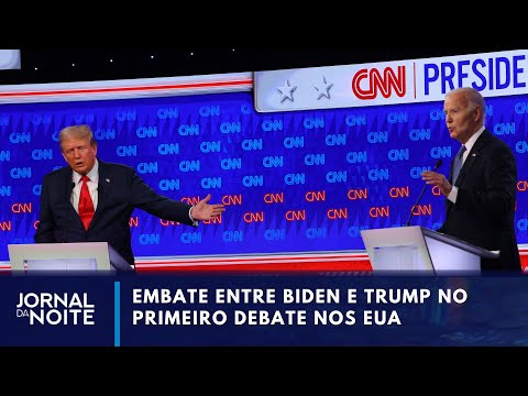 Resumo da Semana: embate entre Biden e Trump no debate nos EUA