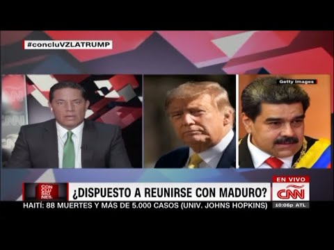 Donald Trump, ¿dispuesto a reunirse con Nicolás Maduro
