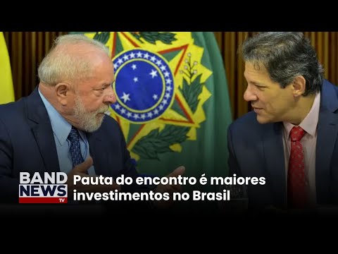 Lula e Haddad se reúnem com agências em Nova York | BandNewsTV