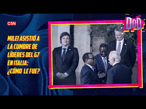 El EQUIPO de DURO DE DOMAR analizó el VIAJE de MILEI al G7