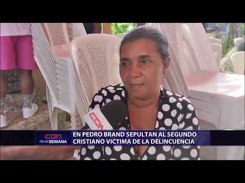 En Pedro Brand sepultan al segundo cristiano víctima de la delincuencia