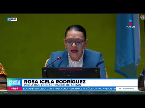 Rosa Icela Rodríguez participa en la Cuarta Cumbre de Ministros | Noticias con Crystal Mendivil