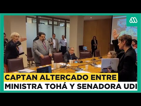 “No sea burlona, ministra”: Captan altercado entre Luz Ebensperger y Ministra Carolina Tohá