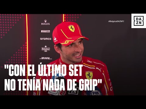 Carlos Sainz no se explica qué sucedió con los neumáticos en el GP de Bélgica: Ha sido un desastre