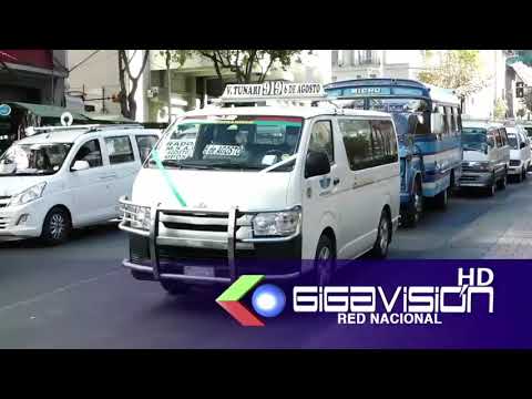 Transporte público de La Paz  no acatará convocatoria a paro civico para el 11 de octubre