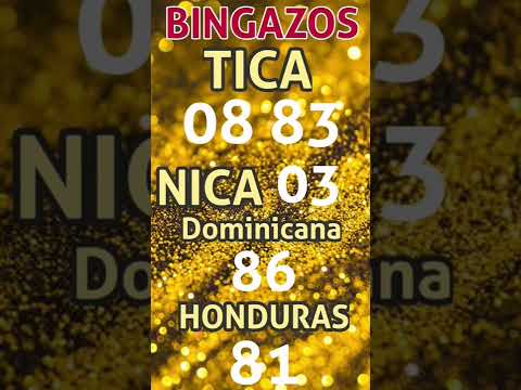 BINGOS 06/06/2022 #loteria #bingos #dinero #loto #shorts #youtubeshorts #chances #numerosdelasuerte