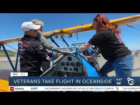 Veterans take flight in Oceanside