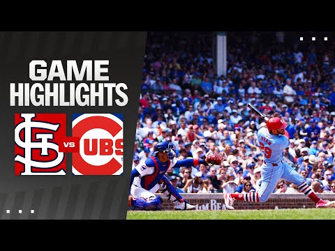 Cardinals vs. Cubs Game Highlights (8/3/24) | MLB Highlights