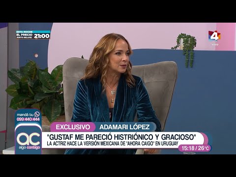 Algo Contigo - Nos visita Adamari López, la estrella de las telenovelas mexicanas