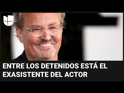 Se declaran culpables tres de los cinco detenidos en relación con la muerte del actor Matthew Perry