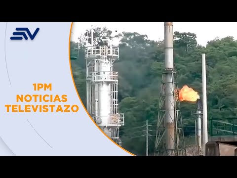 La Refinería de Esmeraldas labora a mitad de su capacidad | Televistazo | Ecuavisa