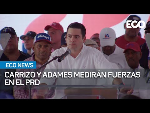 Carrizo y Adames medirán fuerzas en el PRD  |#EcoNews