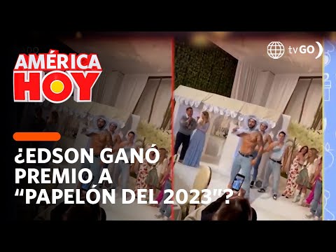 América Hoy: ¿Edson Dávila ganó el premio a “Papelón del 2023”? (HOY)