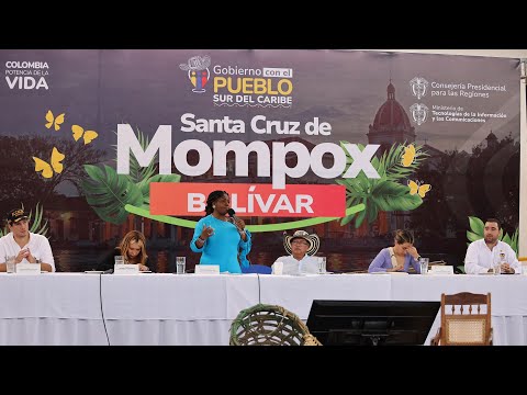 Palabras de la Vpdta y MinIgualdad Francia Márquez #GobiernoConElPueblo Caribe desde Mompox, Bolivar
