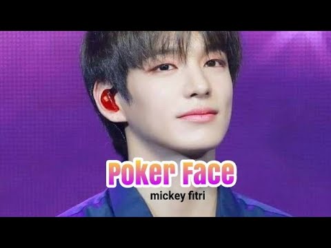 Mickey Fitri singing Poker Face, Live in Lampung Stadium