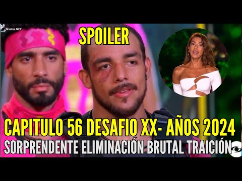 EXPLOSIVO CAPITULO 56 DESAFIO XX AÑOS SORPRENDENTE ELIMINACIÓN SE DESPLOMO